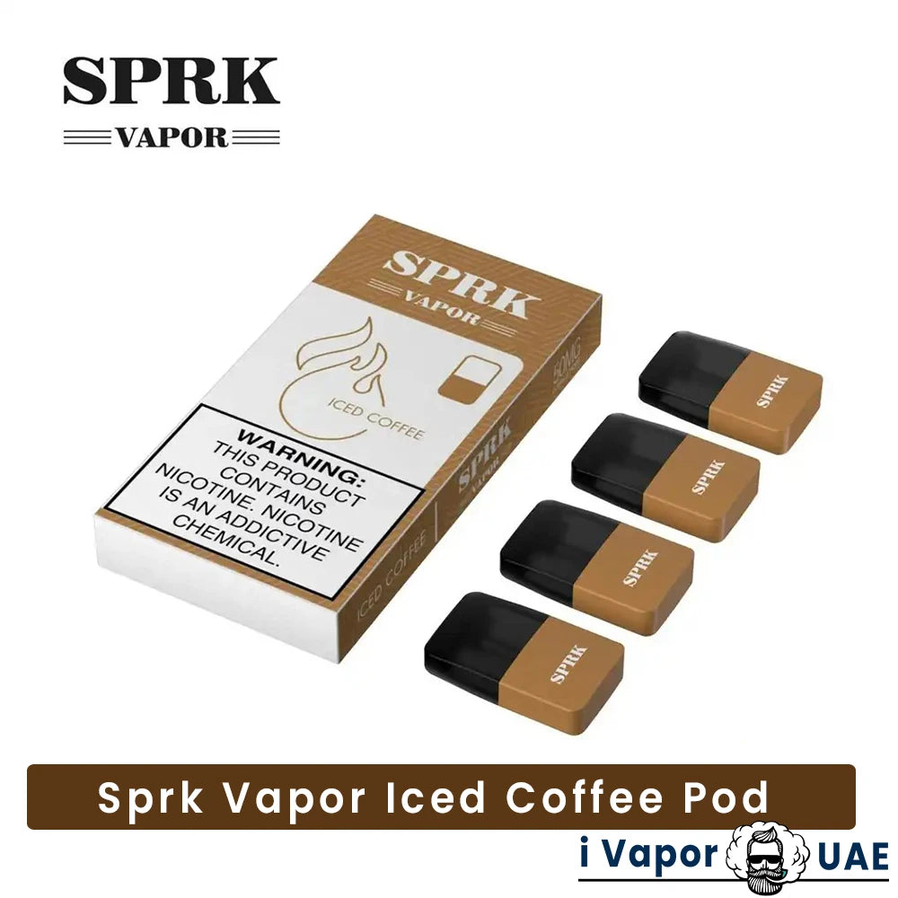 Iced Coffee Sprk Vapor Pod – Myle Vape Dubai
