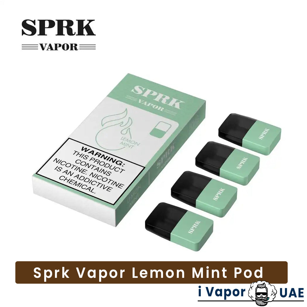 Lemon Mint Sprk Vapor Pod