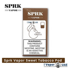 Sweet Tobacco Sprk Vapor Pod