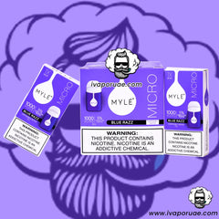 BLUE RAZZ MYLÉ Micro Disposable Device
