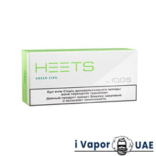 IQOS Heets Green Zing Label