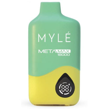 Myle Meta MAX Lemon Mint 18000 Puffs Disposable Device