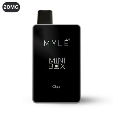 Myle Mini Box Clear 1500 Puffs Disposable Device