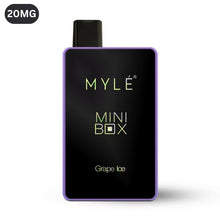 Myle Mini Box Grape Mint 1500 Puffs Disposable Device