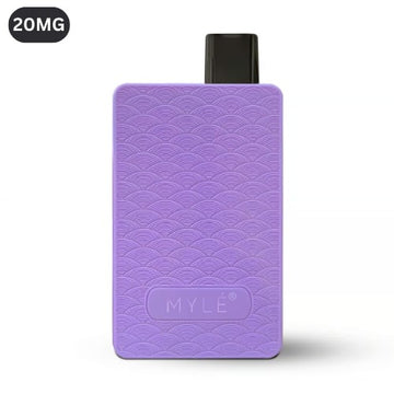 Myle Mini Box Grape Mint 1500 Puffs Disposable Device