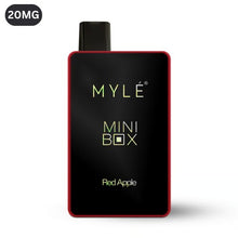 Myle Mini Box Red Apple 1500 Puffs Disposable Device