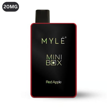 Myle Mini Box Red Apple 1500 Puffs Disposable Device
