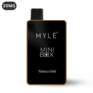 Myle Mini Box Tobacco Gold 1500 Puffs Disposable Device