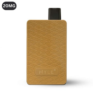 Myle Mini Box Tobacco Gold 1500 Puffs Disposable Device