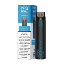 Pod Salt Go Blueberry Mist 1200 Puffs Disposable Device
