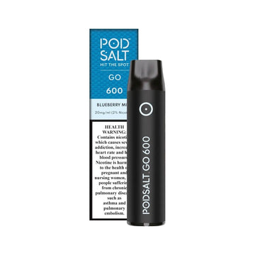 Pod Salt Go Blueberry Mist 600 Puffs Disposable Device