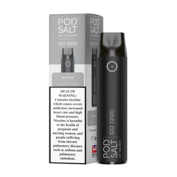 Pod Salt Go Ice Mint 1200 Puffs Disposable Device