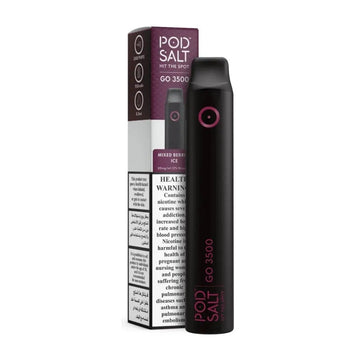 Pod Salt Go Mixed Berries Ice 3500 Puffs Disposable Device