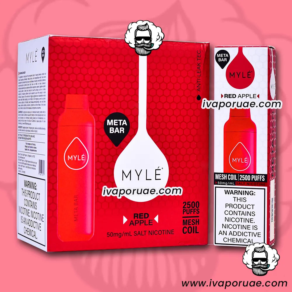 geek bar disposable vape features Buy Myle Meta Bar Red Apple (2500 Puffs) in UAE – Myle Vape Dubai