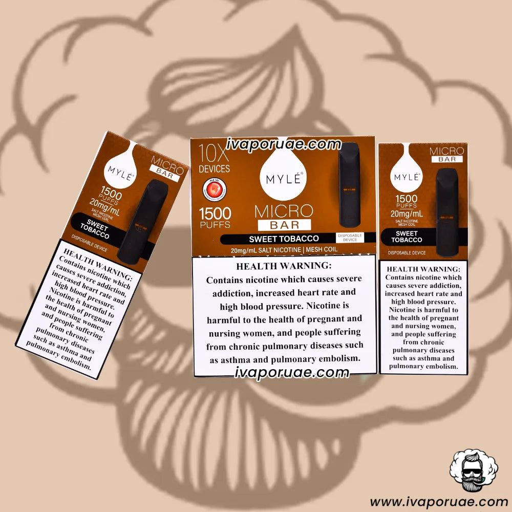 sweet tobacco disposable vape Buy Myle Micro Bar Sweet Tobacco (1500 Puffs) in UAE – Myle Vape Dubai