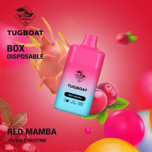 Tugboat Box Black Mamba 6000 Puffs Disposable Device