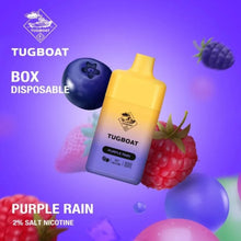 Tugboat Box Purple Rain 6000 Puffs Disposable Device