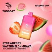Tugboat Box Strawberry Watermelon Guava 6000 Puffs Disposable Device