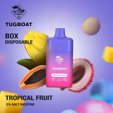 Tugboat Box Tropical Fruit 6000 Puffs Disposable Device