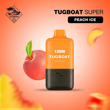 Tugboat Super Peach Ice Disposable Device