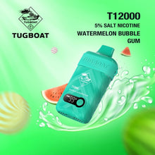 Tugboat T12000 Watermelon Bubble Gum Disposable Device