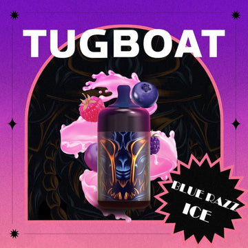 Tugboat Ultra Blue Razz Ice Disposable Device