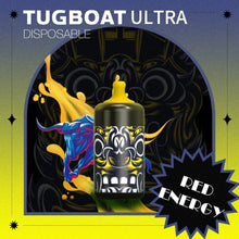 Tugboat Ultra Red Energy Disposable Device