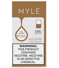 Mylé V4 Pods Iced Coffee Flavor