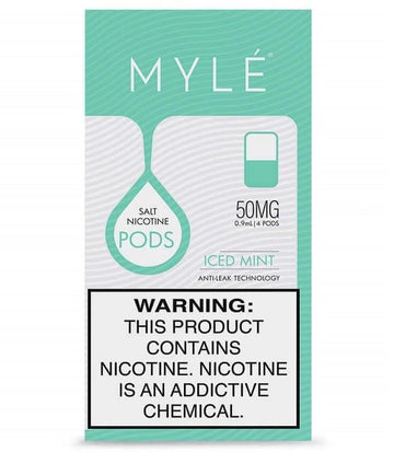 Mylé V4 Pods Iced Mint Flavor