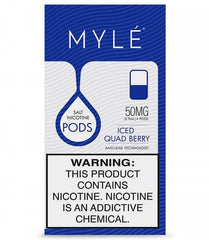 Mylé V4 Pods Iced Quad Berry Flavor