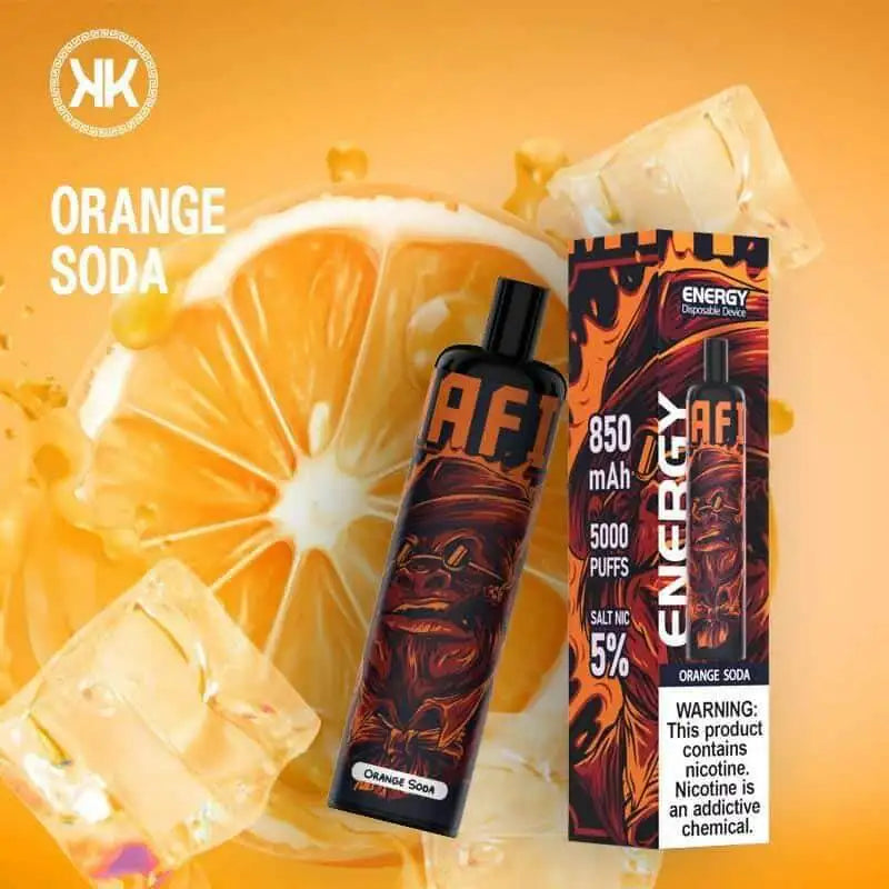 Orange Soda Energy Disposable Device