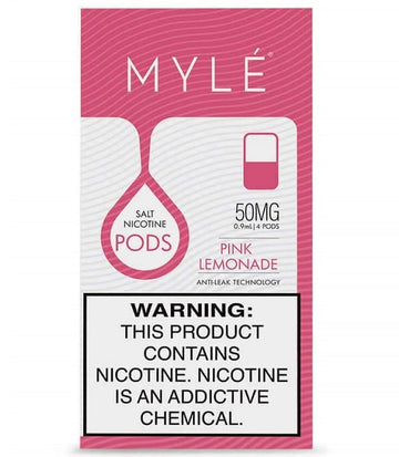 Mylé V4 Pods Pink Lemonade Flavor
