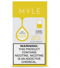 Mylé V4 Pods Tropical Fruit Mix Flavor