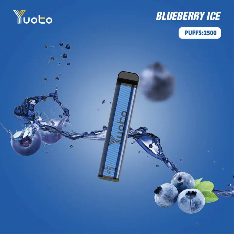 Yuoto XXL Blueberry Ice [2500 Puffs] Disposable Vape