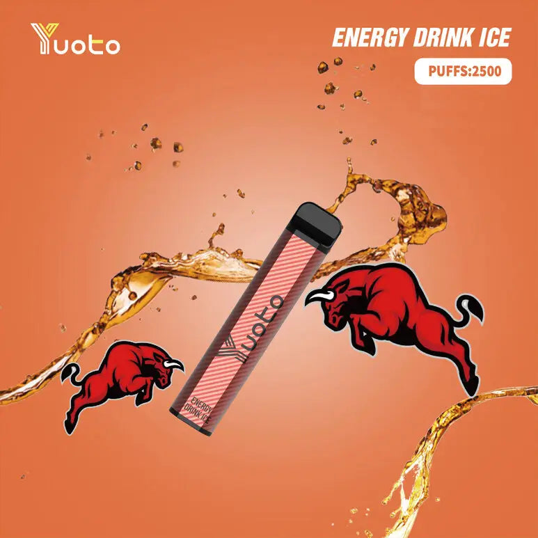 Yuoto XXL Energy Drink Ice [2500 Puffs] Disposable Vape