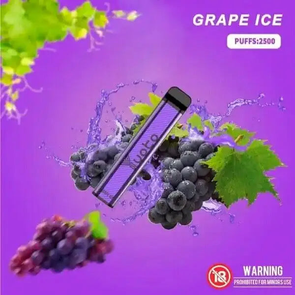 Yuoto XXL Grape Ice [2500 Puffs] Disposable Vape
