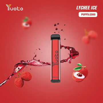 Yuoto XXL Lychee Ice [2500 Puffs] Disposable Vape