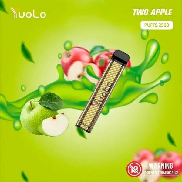 Yuoto XXL Two Apple [2500 Puffs] Disposable Vape